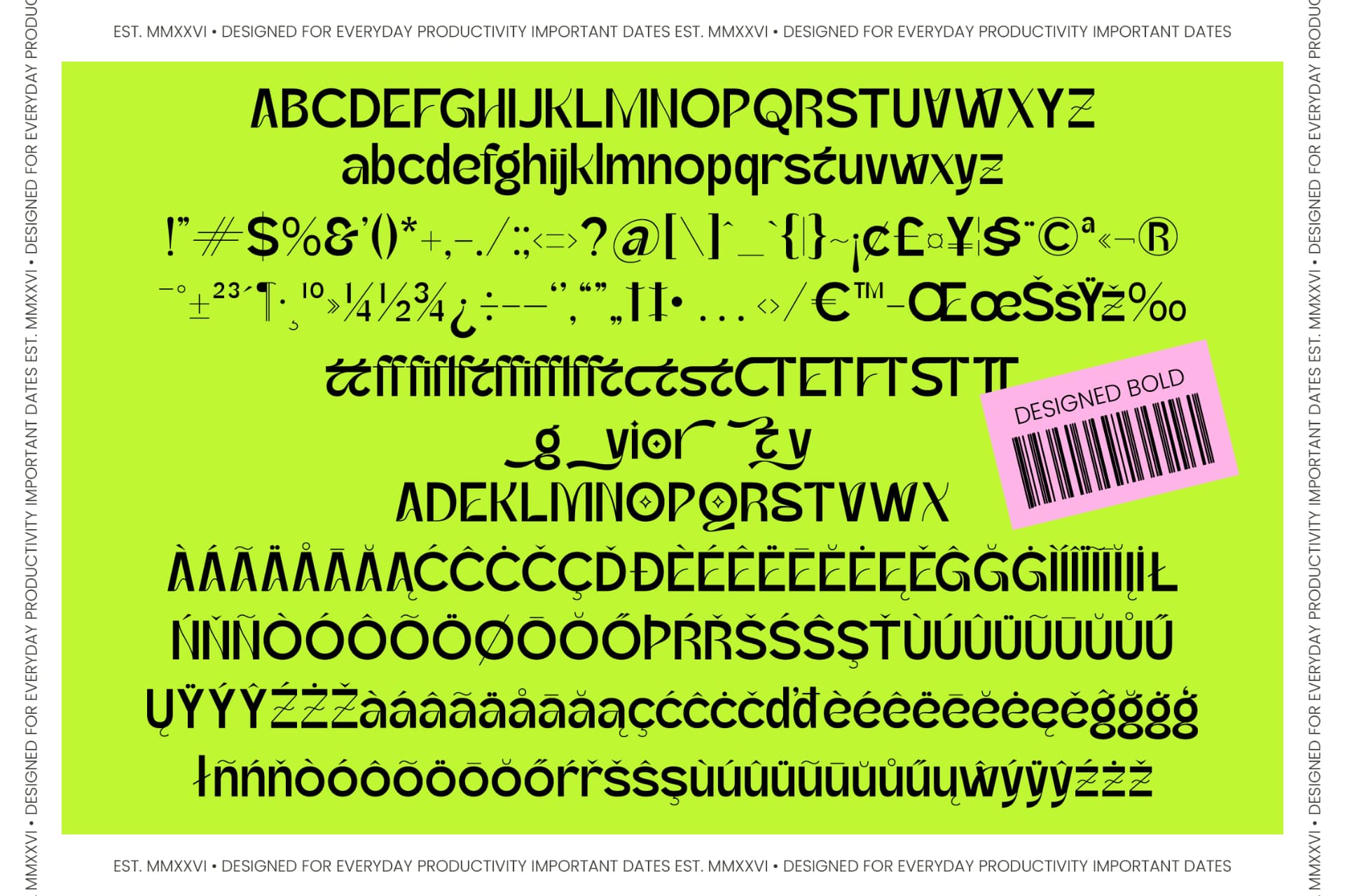 Preview 10 for Momereturn – Modern Sans Serif