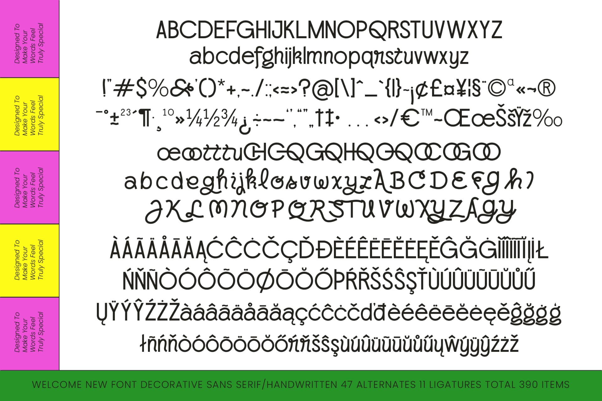 Preview 10 for Pastiorie – Decorative Sans Serif