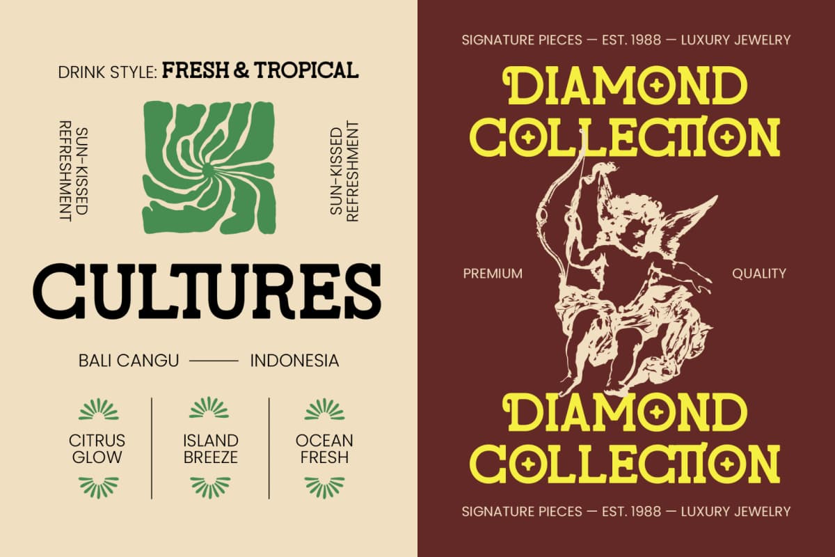 Preview 9 for Molusen – New Retro Serif Display Font