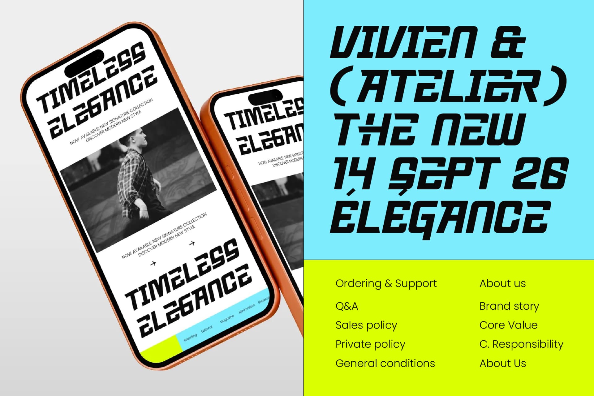Preview 4 for Landmark Authentic – Experience Modern Typography