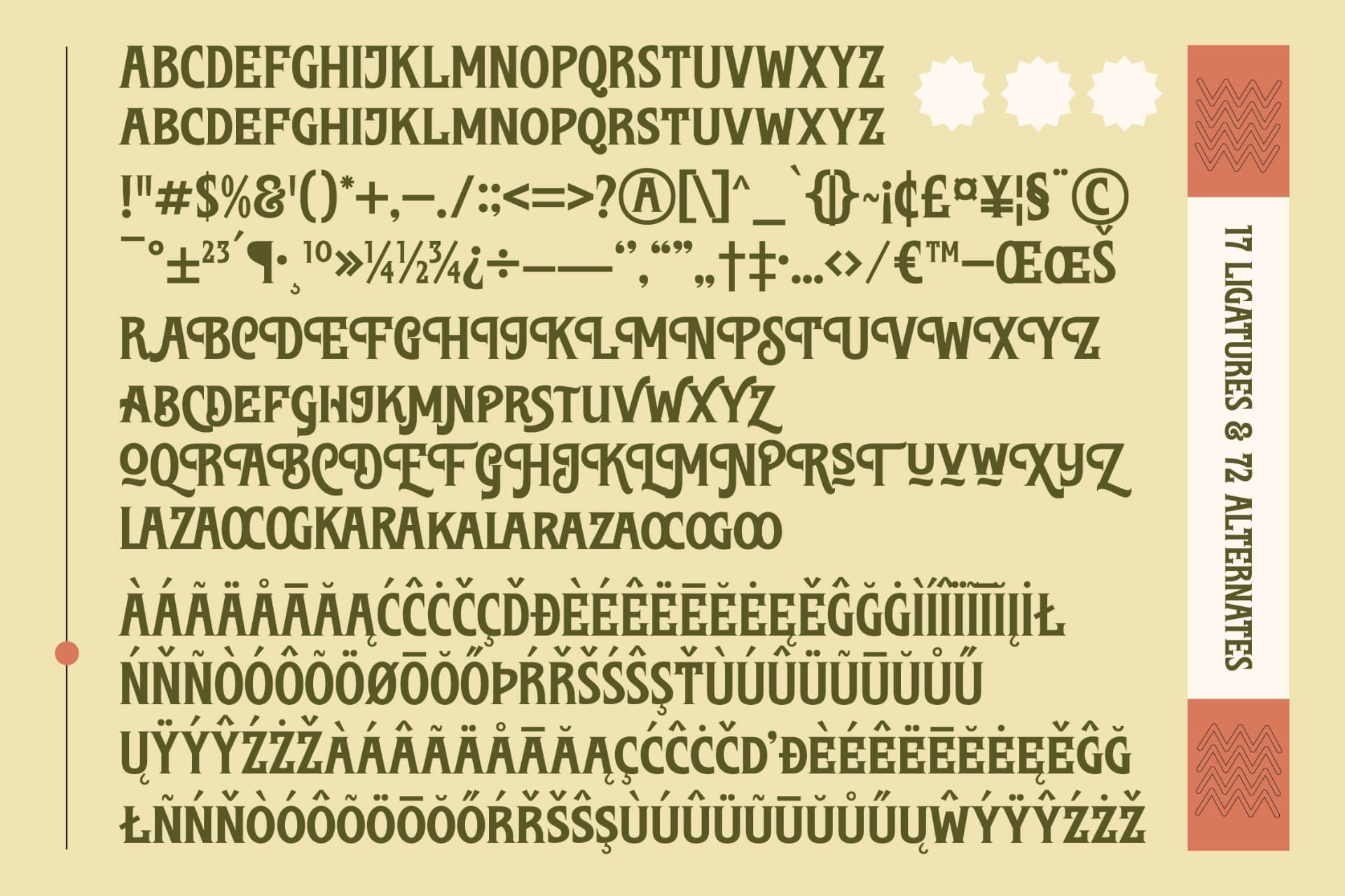 Preview 10 for Corious Heritage – Serif Vintage Display