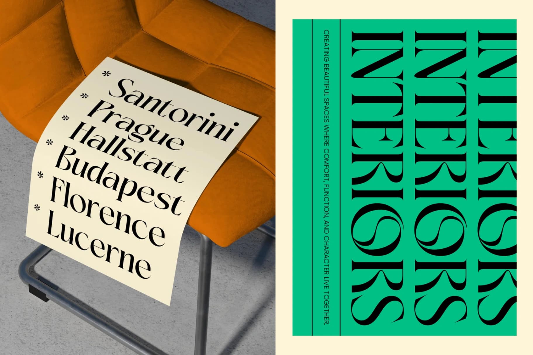 Preview 6 for Framegrid Midnight – Serif Display