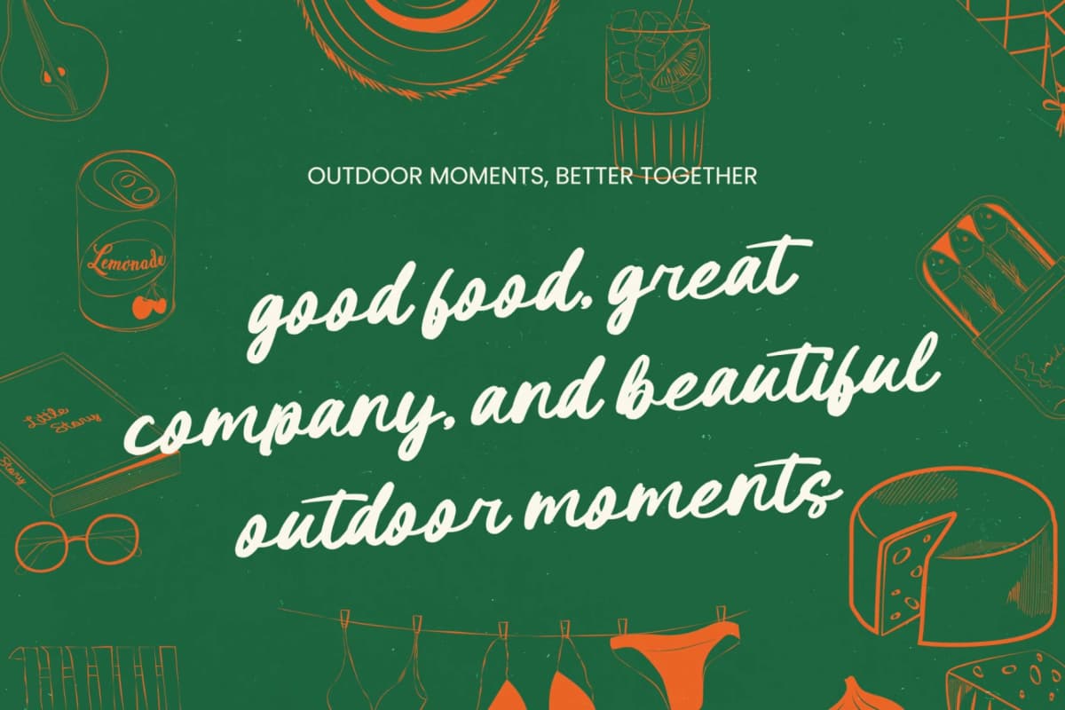 Preview 3 for Outdoor Picnic - Bold Brush Font