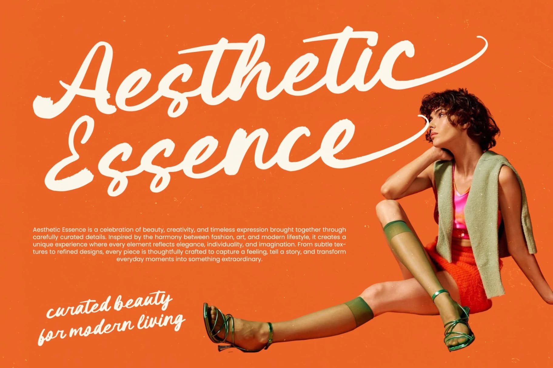 Preview 6 for Outdoor Picnic - Bold Brush Font