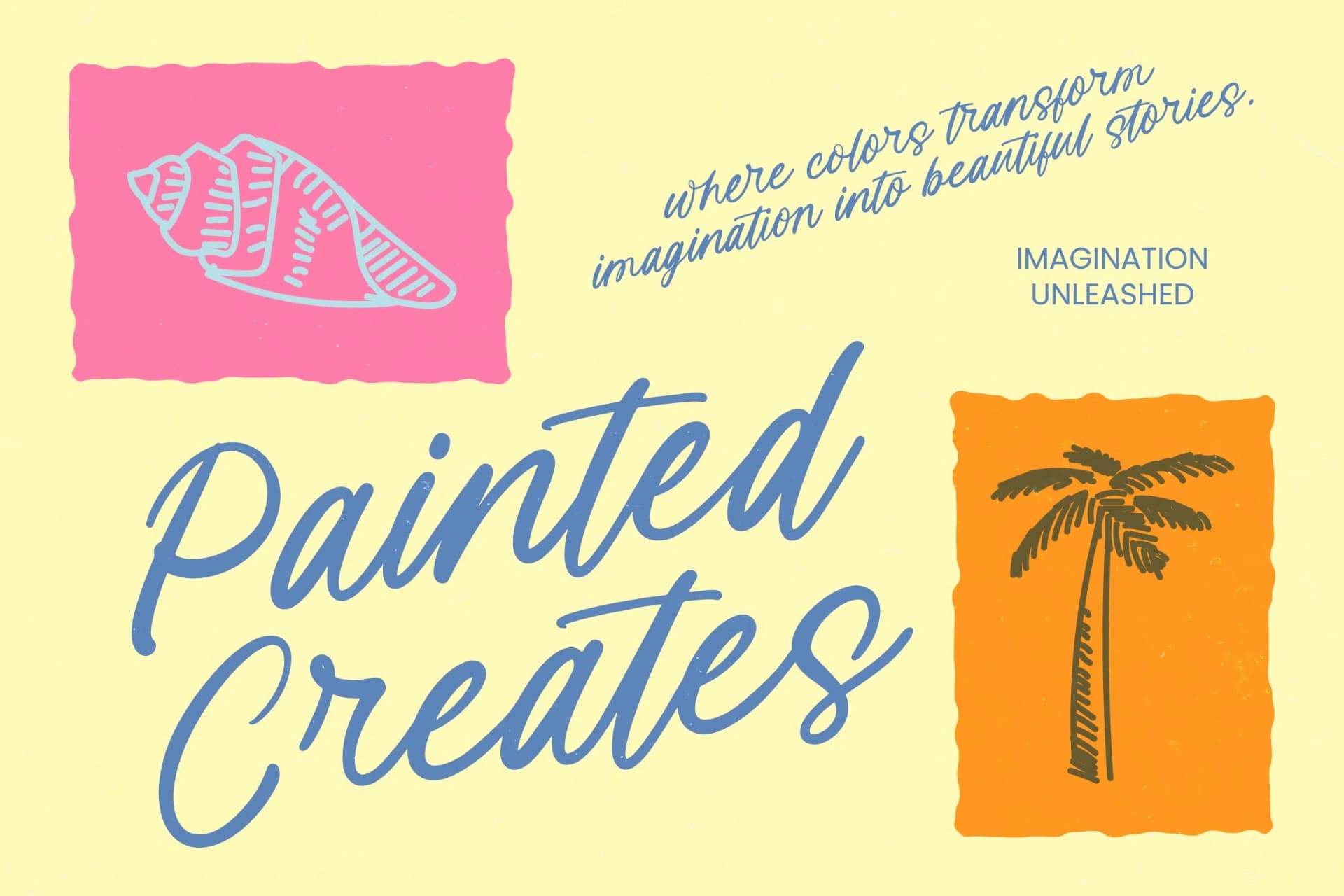 Preview 4 for Island Paradise - Aesthetic Handwritten