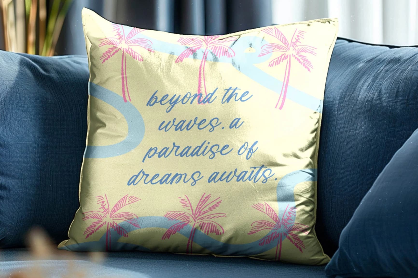 Preview 2 for Island Paradise - Aesthetic Handwritten