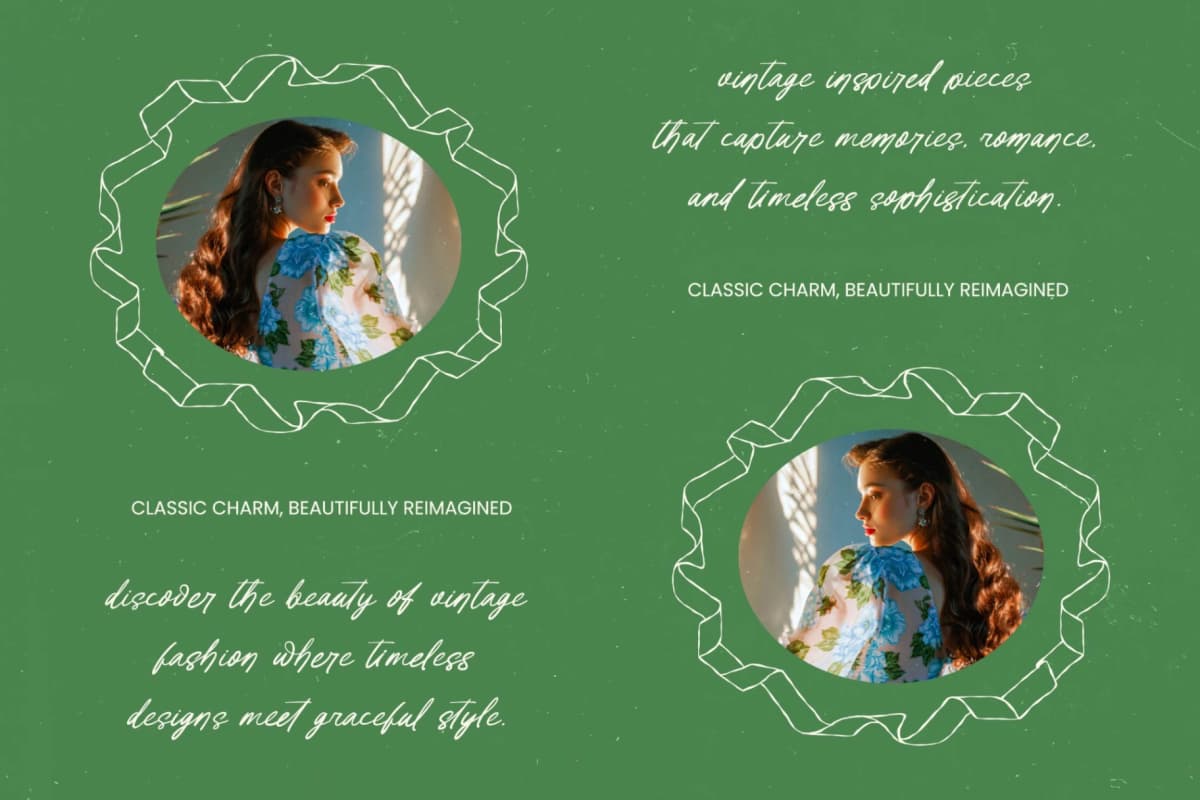 Preview 3 for Tender Natural - Handwritten Ink Font
