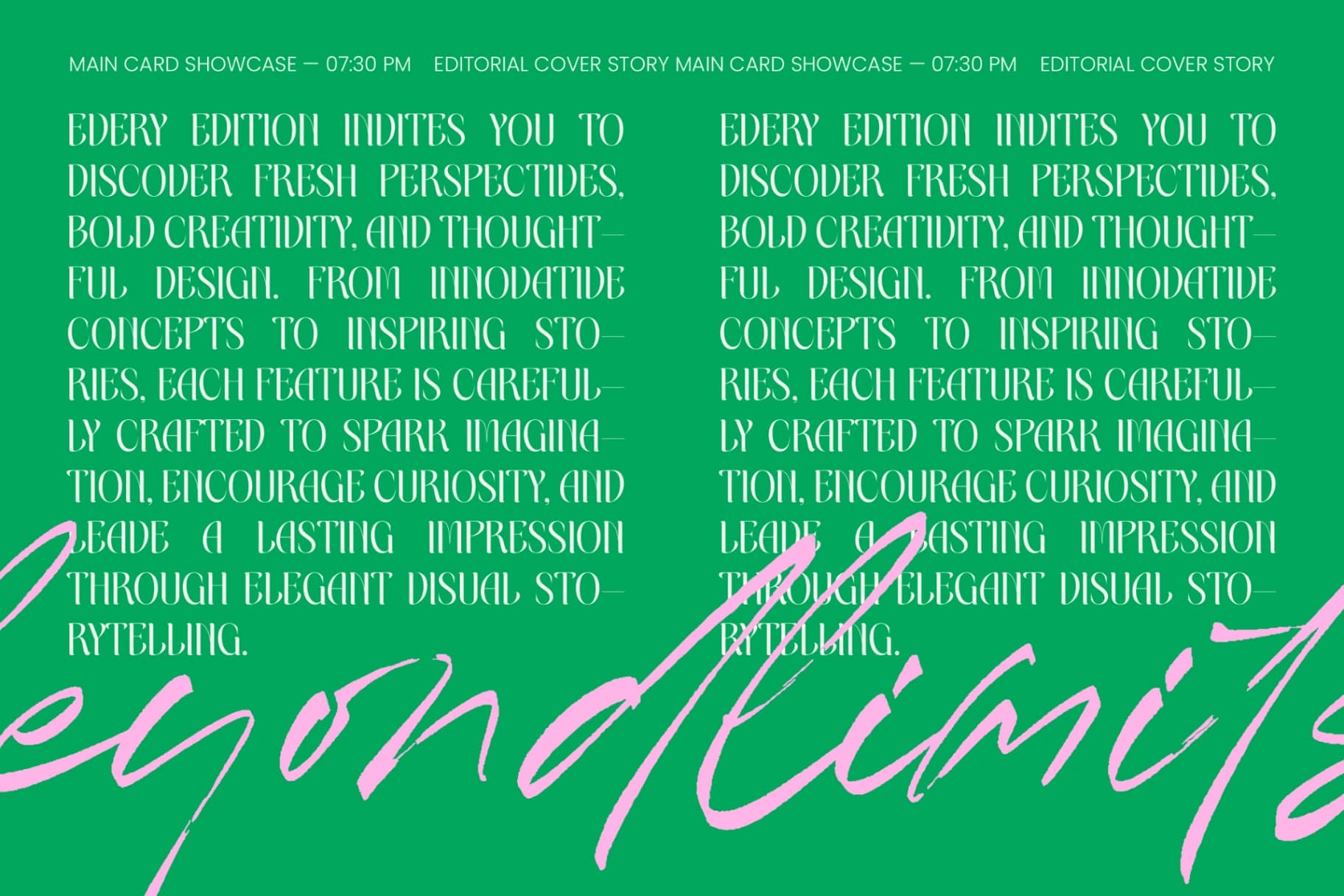 Preview 2 for Matrixgi – High-Contrast Decorative Serif