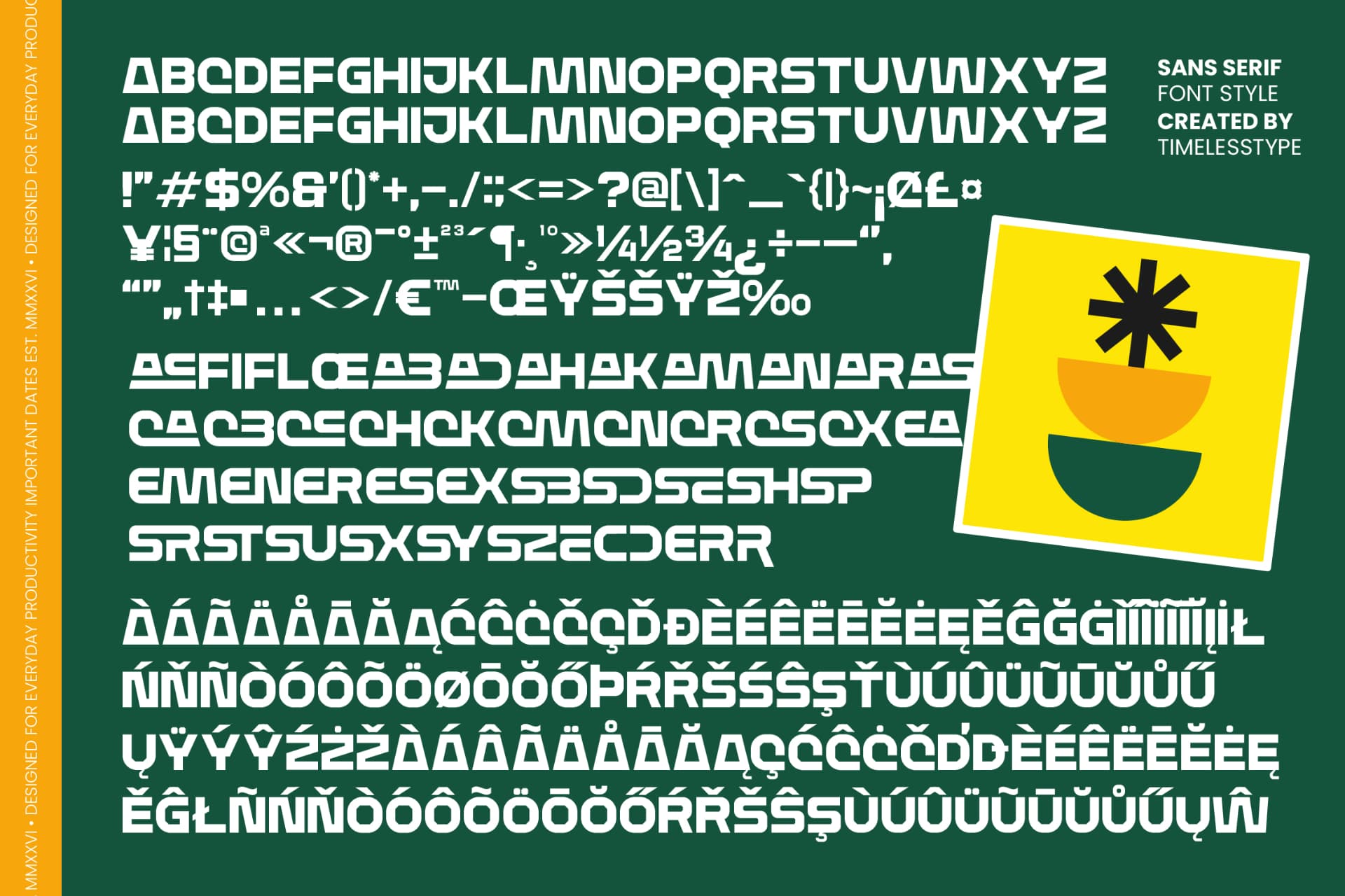 Preview 10 for Maison Vance – Display Sans Serif