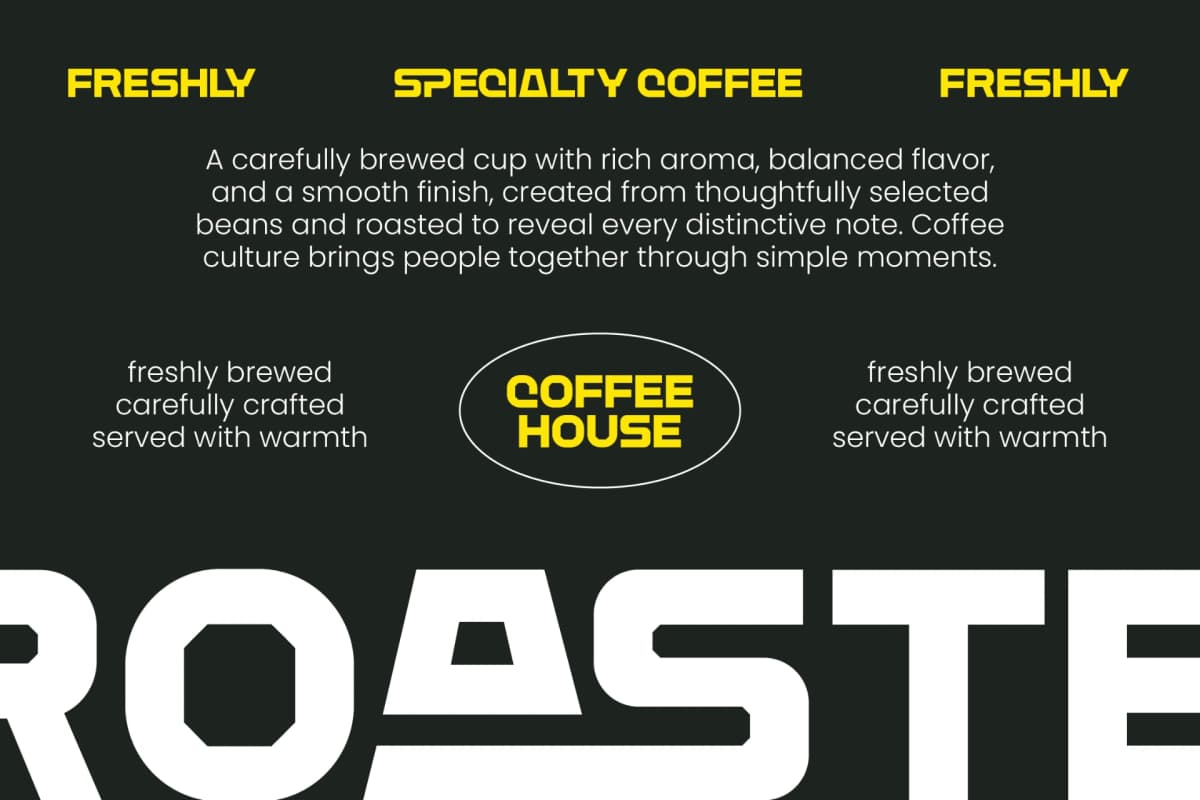 Preview 7 for Maison Vance – Display Sans Serif