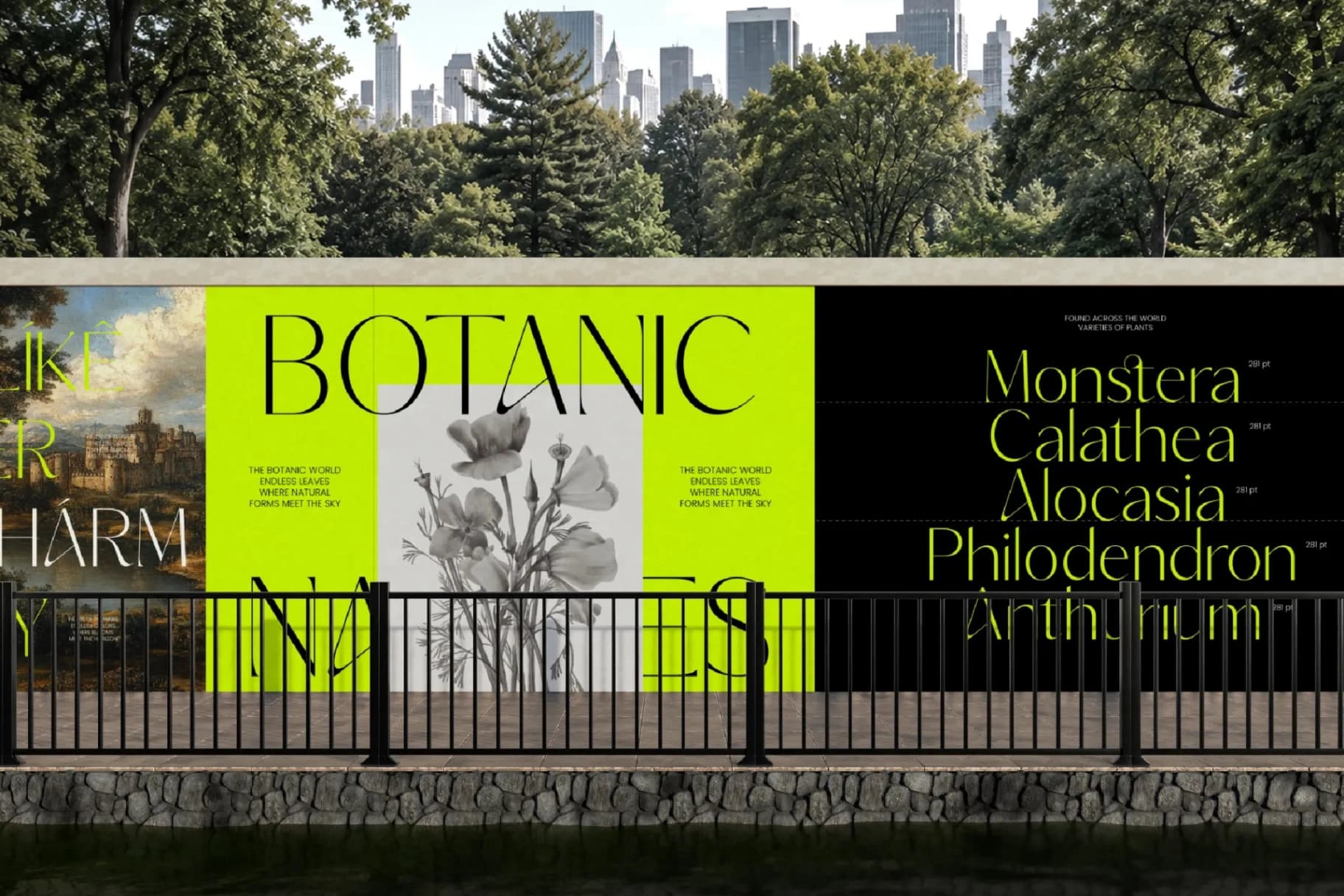 Preview 8 for Silence Night – Elegant Sans Serif Font