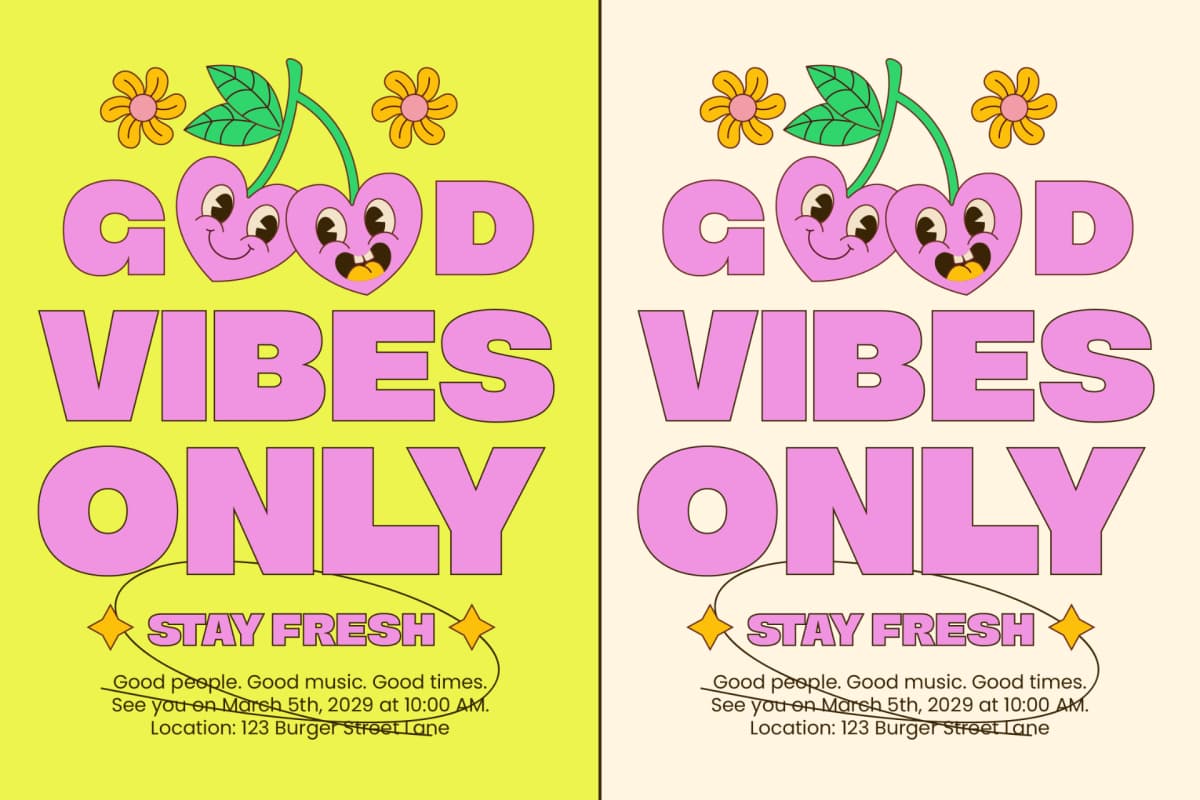Preview 6 for Charm Florals – Bold Sans Serif Font