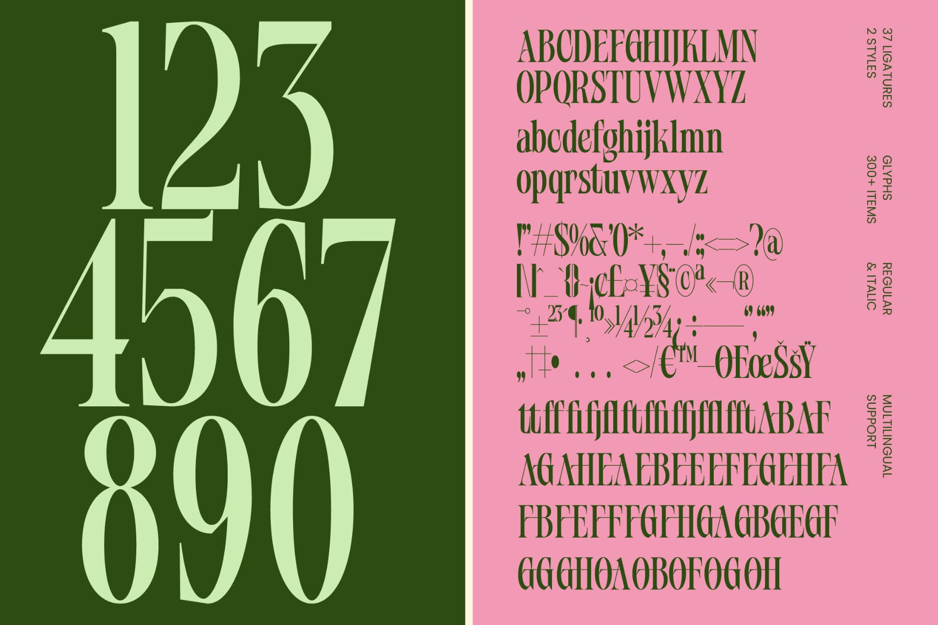 Preview 10 for Magrebis – Modern Serif Font
