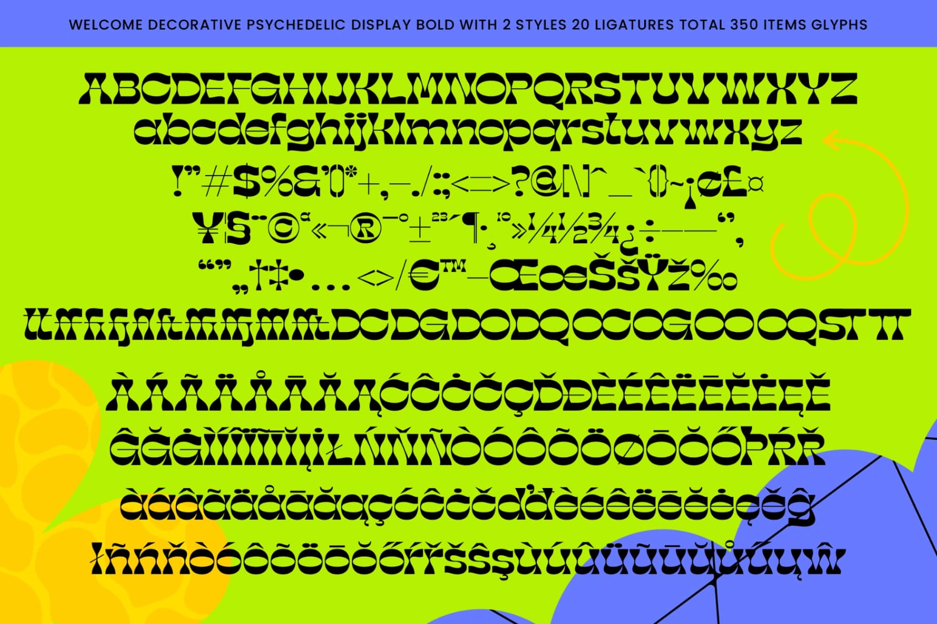 Preview 10 for Stay Moosen – Psychedelic Display Font