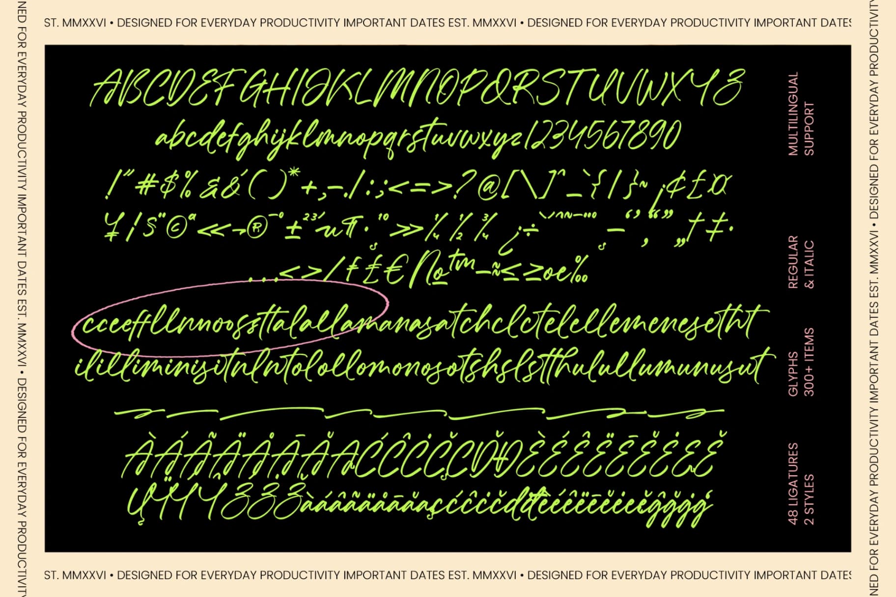 Preview 10 for Chastel Reid - Modern Handwritten Script