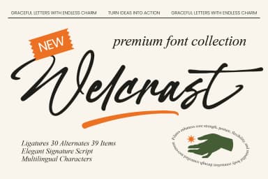 Welcrast - Elegant Signature Script