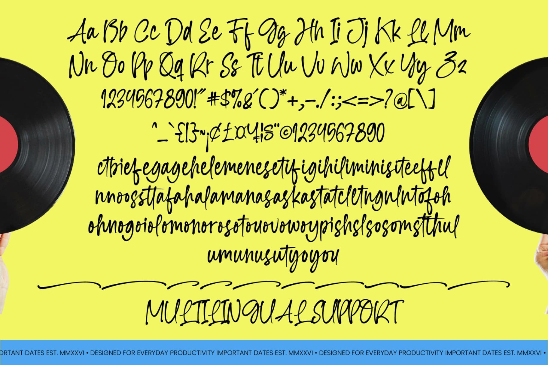 Preview 10 for Soul Dalsy - Handwritten Script Font