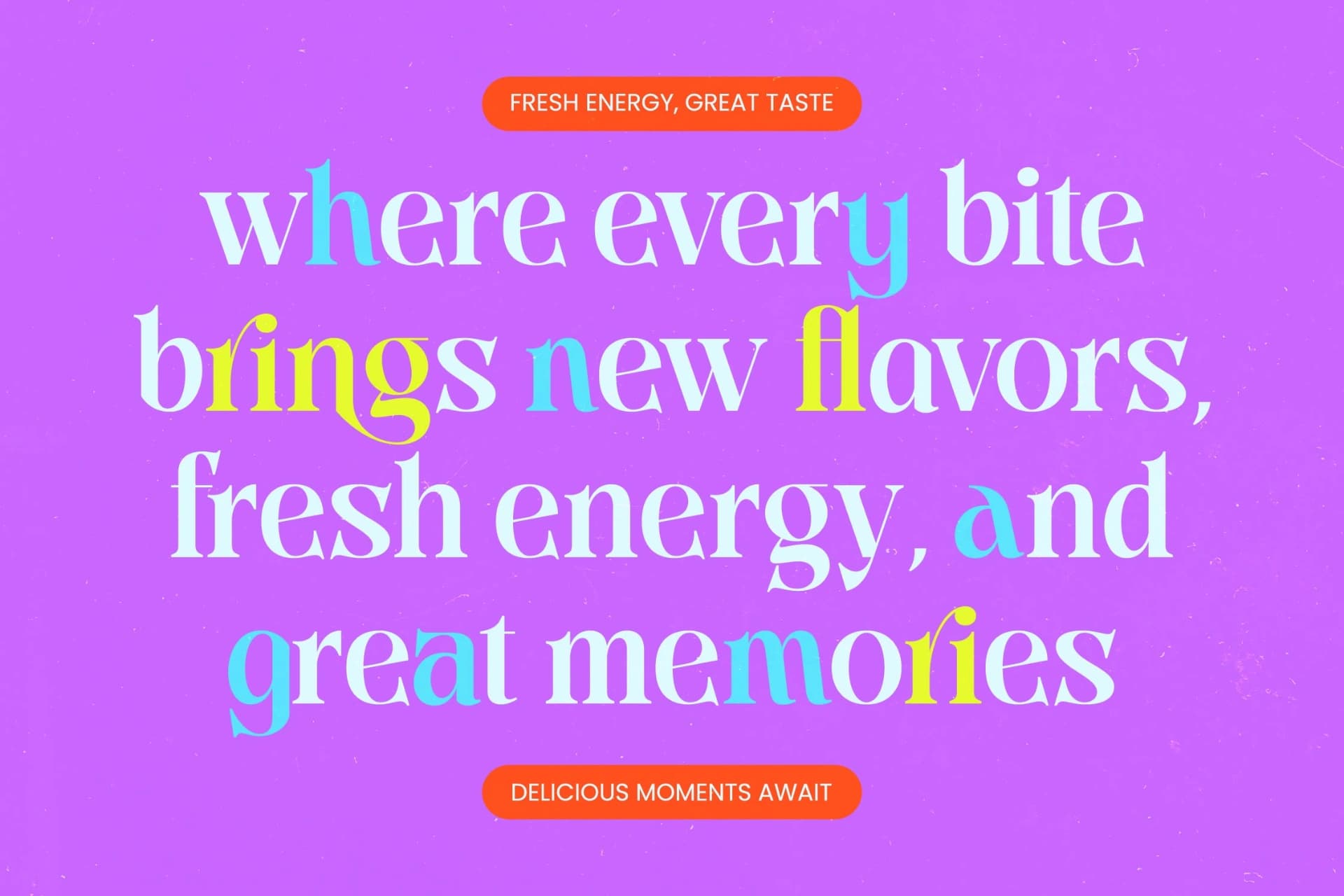 Preview 6 for Cooking Paradise – Serif Display Font