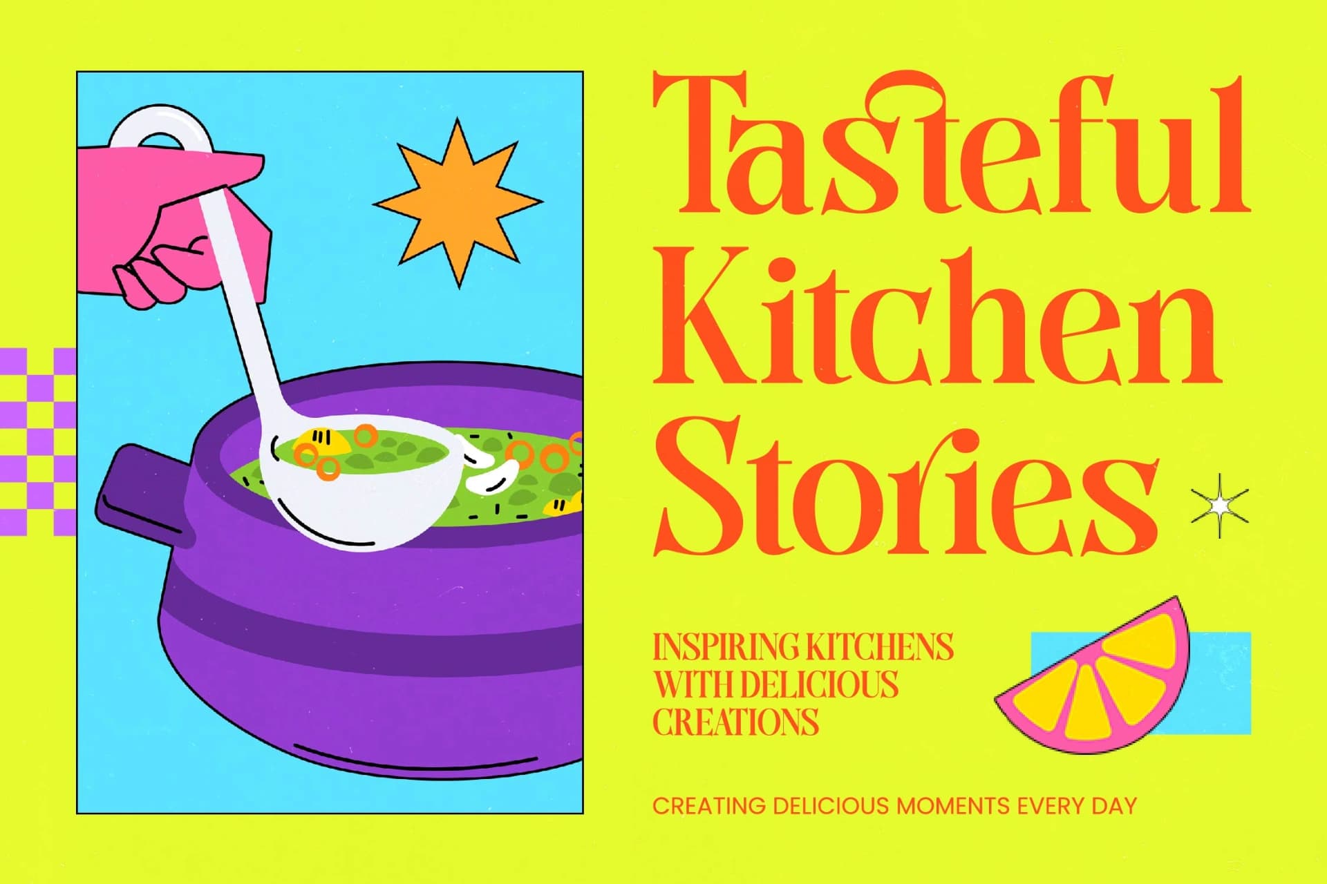Preview 3 for Cooking Paradise – Serif Display Font