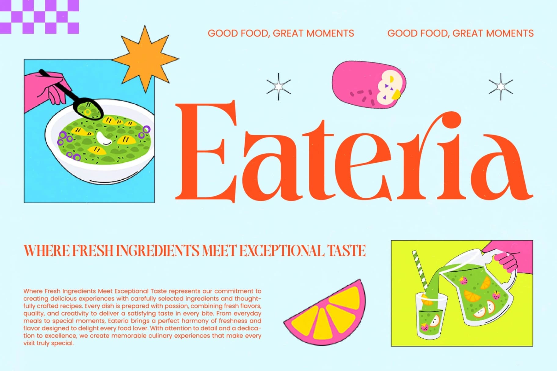 Preview 9 for Cooking Paradise – Serif Display Font